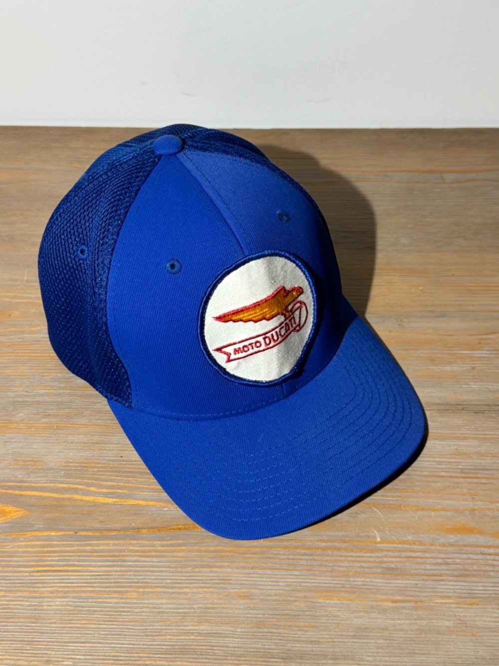 Moto Ducati Royal Blue Flex Fit mesh L/XL